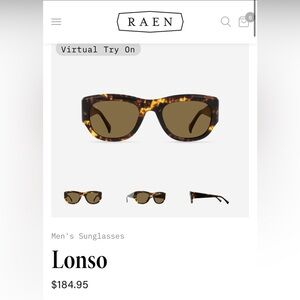 Raen Lonso tortoise frame sunglasses